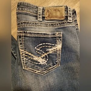 Silver Lola Jeans Size 30x33
